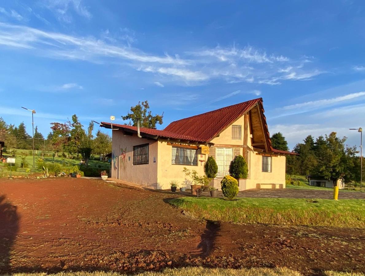 Cabanas Huerta La Mision, Zacatlán Buitenkant foto
